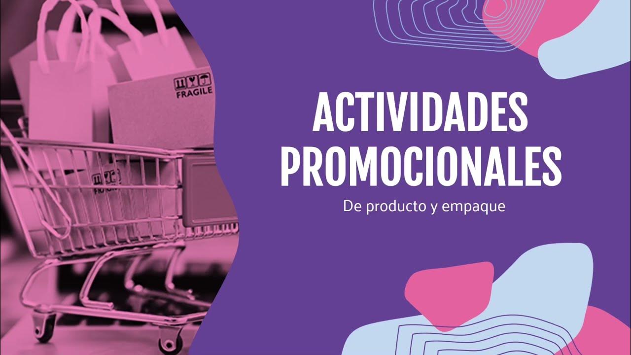 Actividades promocionales